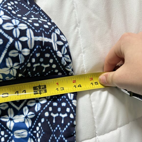 Tommy Bahama Womens Size Small Navy Tankini Blue White Summer Beach Bathing Suit - Picture 3 of 8